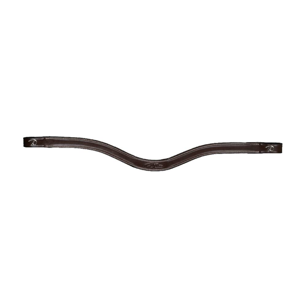 Dy'on Flat Leather V-Shaped Browband US02C