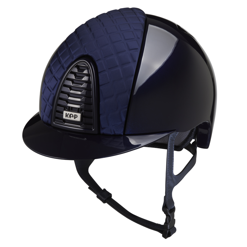 Riding Helmet Cromo 2.0 Polish - Blue Milano by KEP
