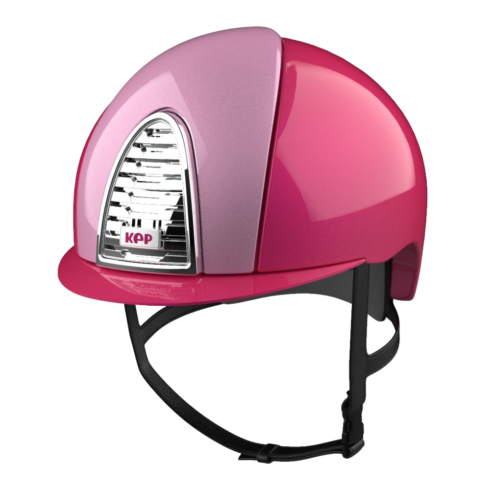 Riding Helmet Cromo 2.0 XC Polish Cerise & Pink by KEP