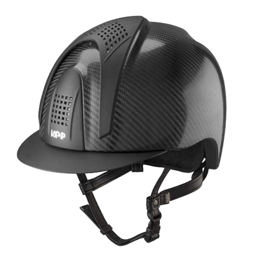 E-LIGHT Carbon Helmet - Shine with 3 Matt Inserts by KEP