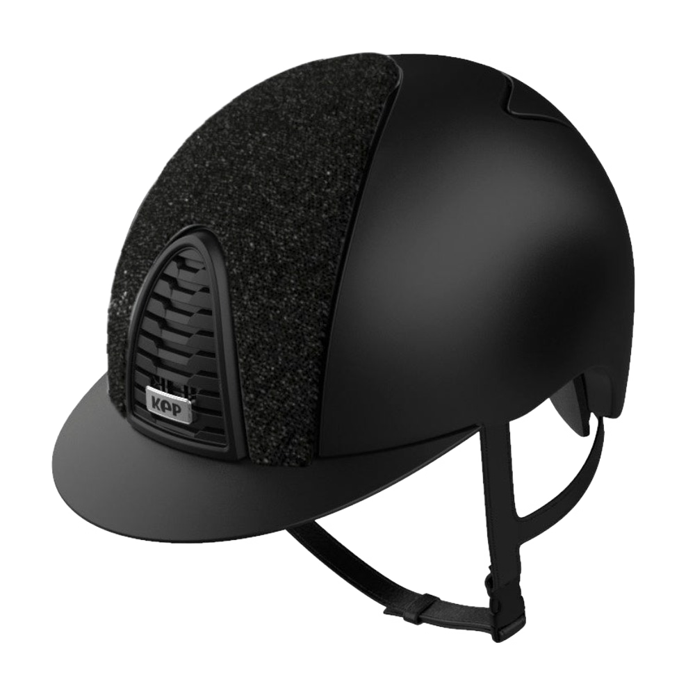 Riding Helmet Cromo 2.0 Textile with Glitter Front by KEP