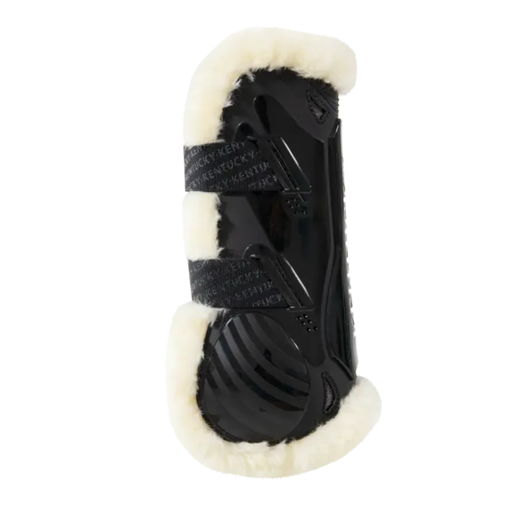 Vegan Sheepskin Tendon Boots Velcro by Kentucky