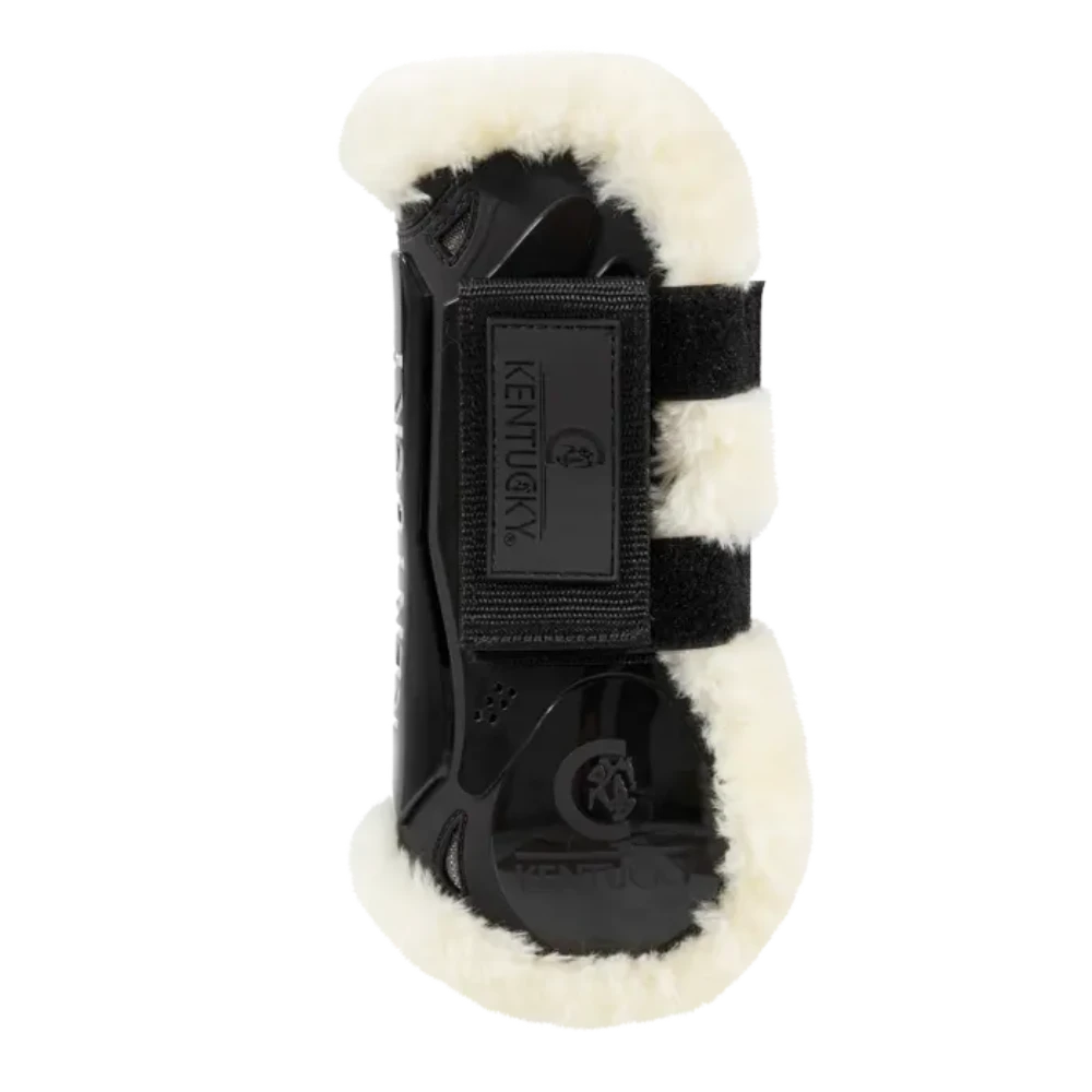 Vegan Sheepskin Tendon Boots Velcro by Kentucky