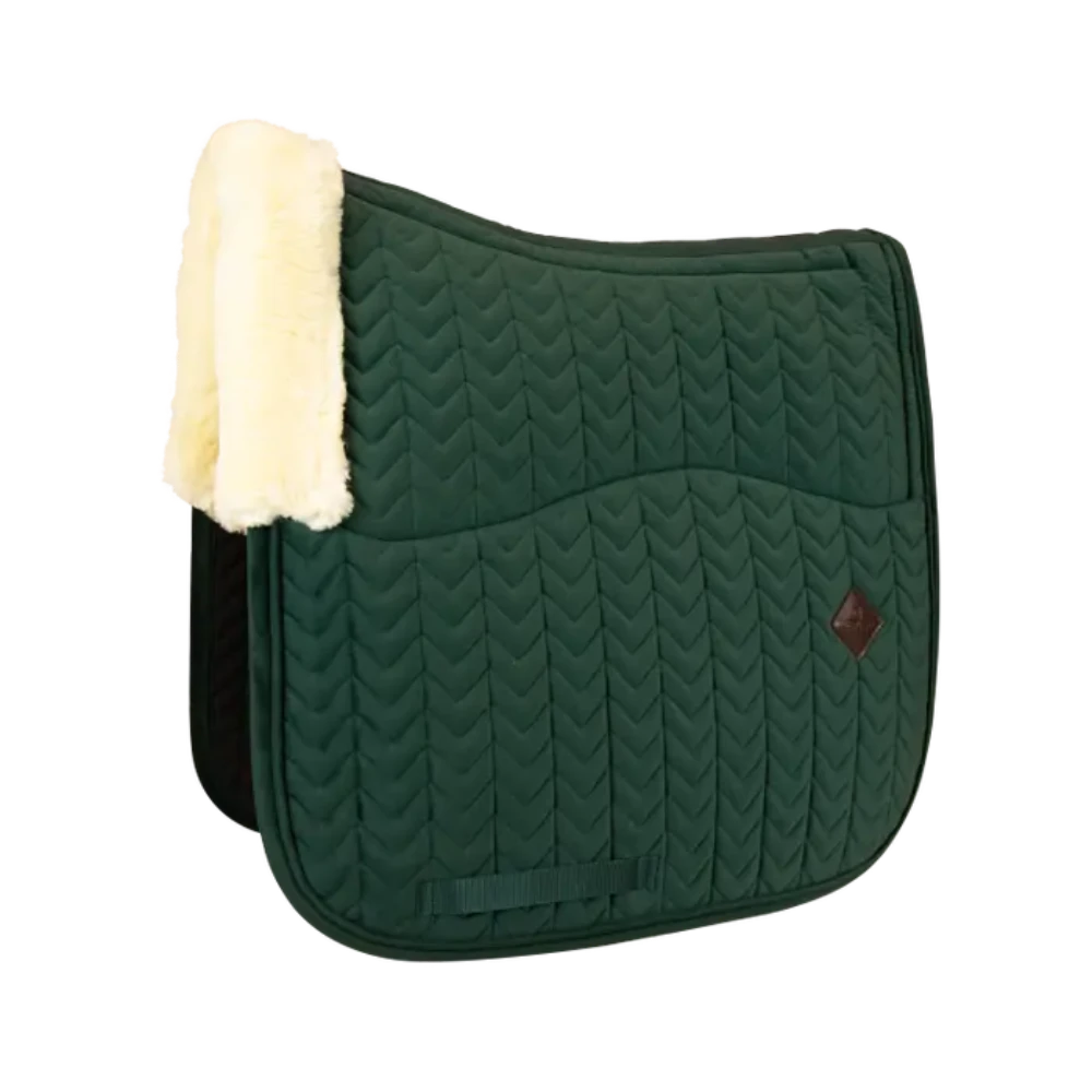 Skin Friendly Saddle Pad Velvet Dressage by Kentucky