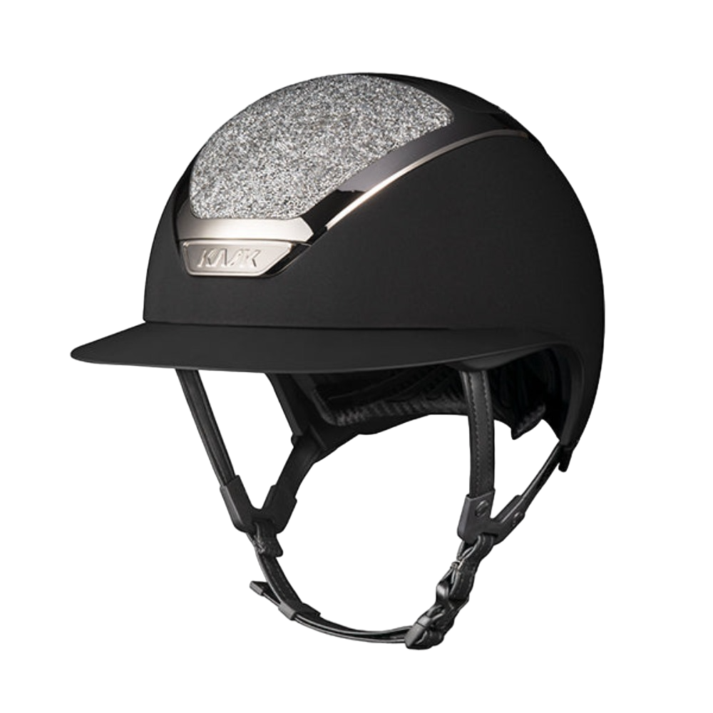 Swarovski Midnight Star Lady Chrome Riding Helmet by KASK
