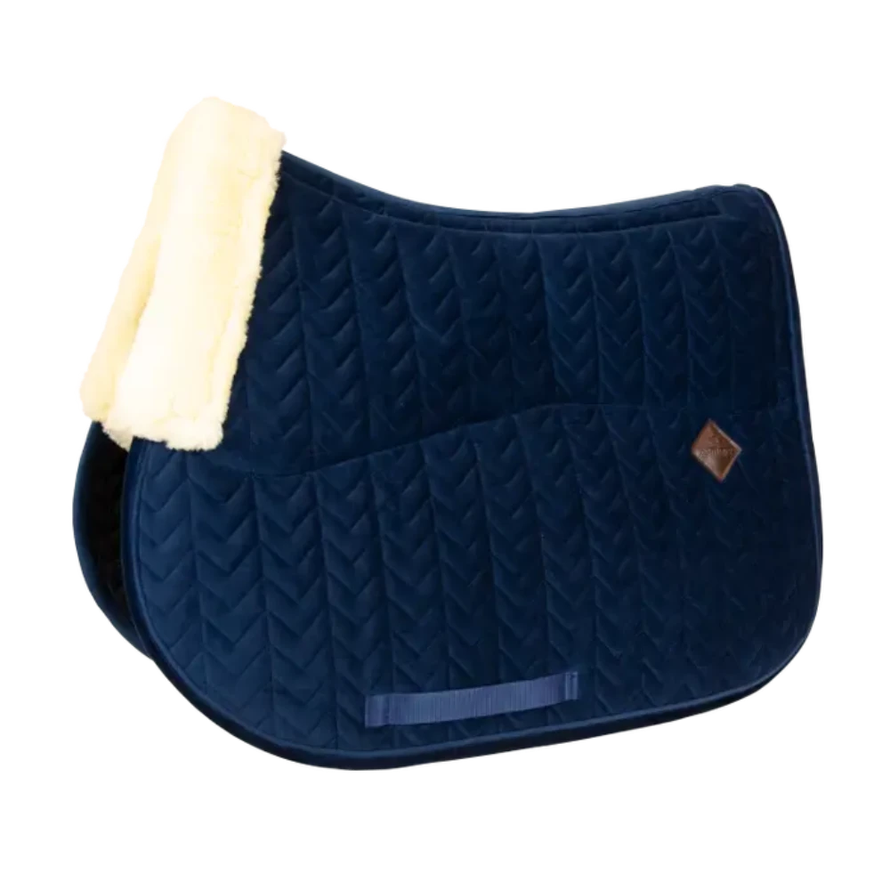 Skin Friendly Saddle Pad Velvet Jumping by Kentucky