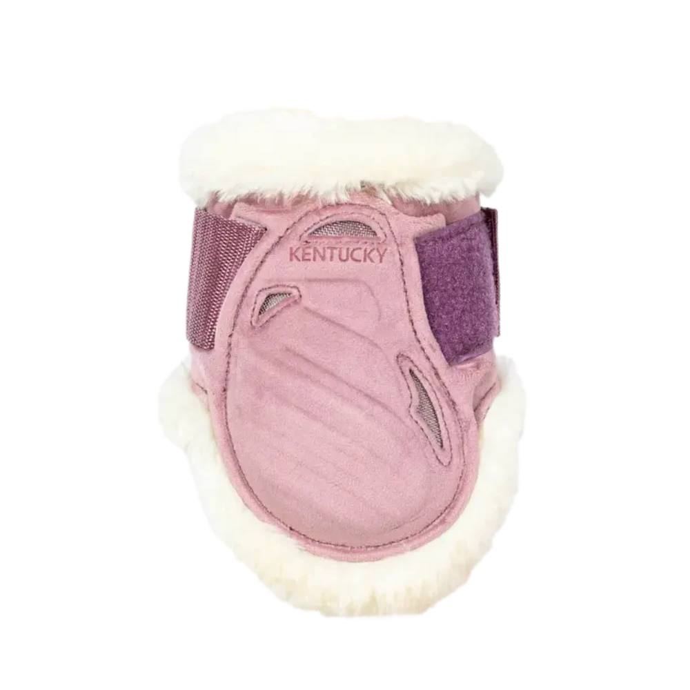 Vegan Sheepskin Young Horse Fetlock Boots Velvet by Kentucky