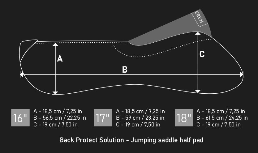Jumping Half Pad Correction system Slim 10mm by Winderen