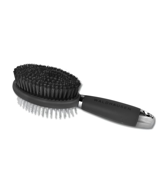 DOUBLE BRUSH WITH GEL GRIP by Waldhausen