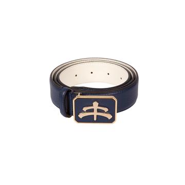 Leather and Brass Belt by Makebe