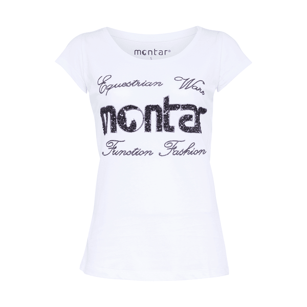 Ladies T-Shirt with sequin by Montar  (CLEARANCE)